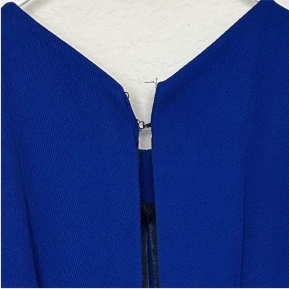 Galvan London Blue Formal Cutout Gown - Picture 8 of 14